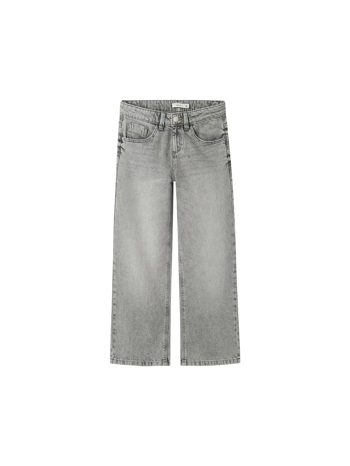 NAME IT | Mädchen Jeans Wide Fit NKFROSE | hellgrau